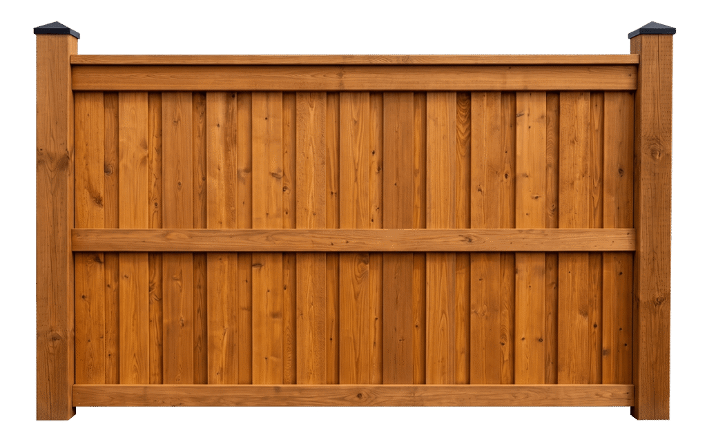 PT wood privacy fence — CG Fence GTA