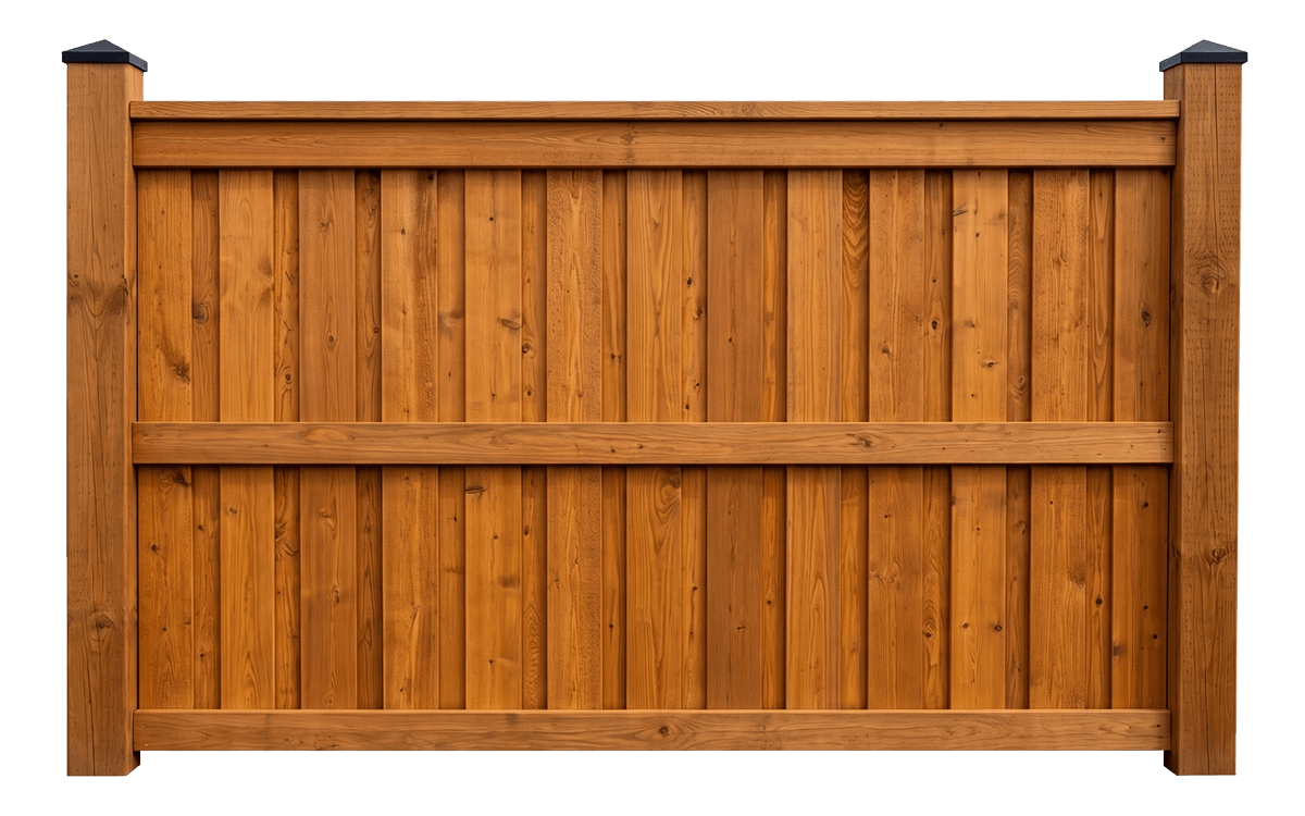 PT wood privacy fence — CG Fence GTA